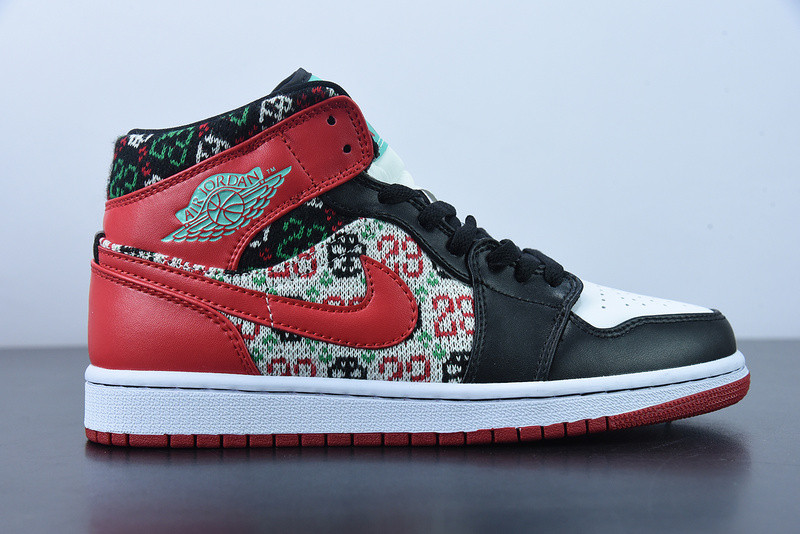 air jordan 1 mid gs “holiday” dm1208-150