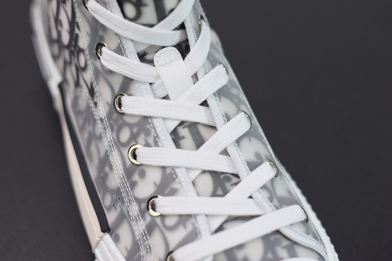 dio* b23 high-top sneakers in oblique l03n5