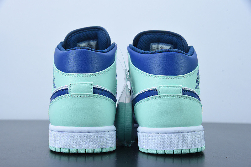 air jordan 1 mid “blue mint” 554724-413