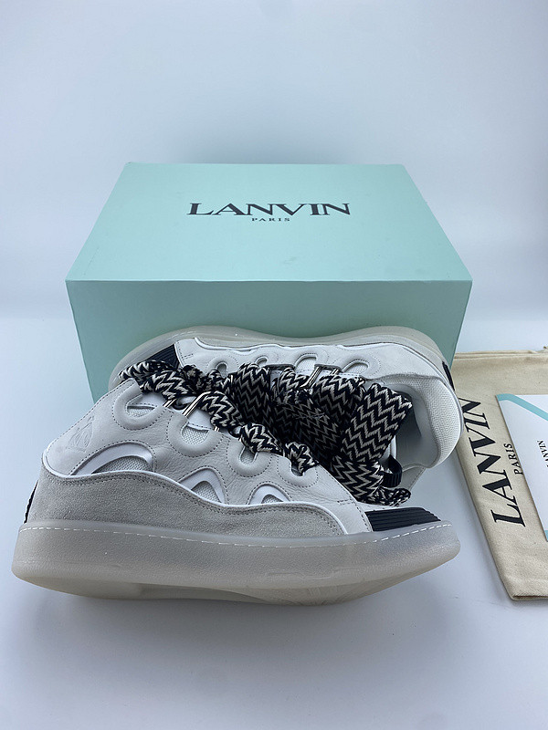 lanvin curb sneaker