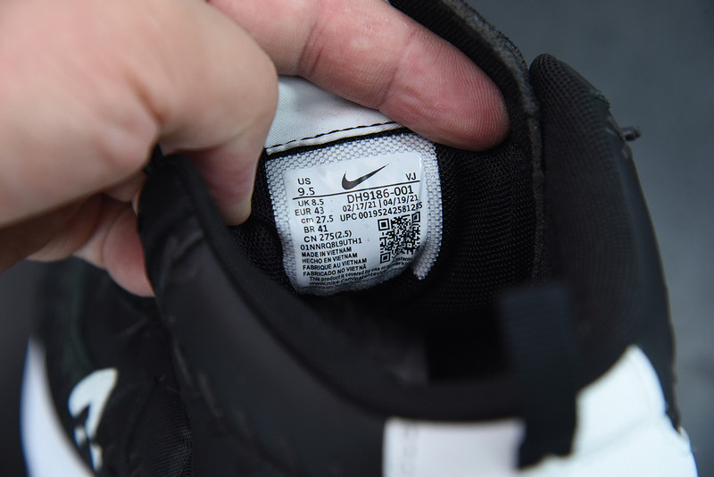 sacai x nike ldwaffle x jean paul gaultier black white dh9186-001
