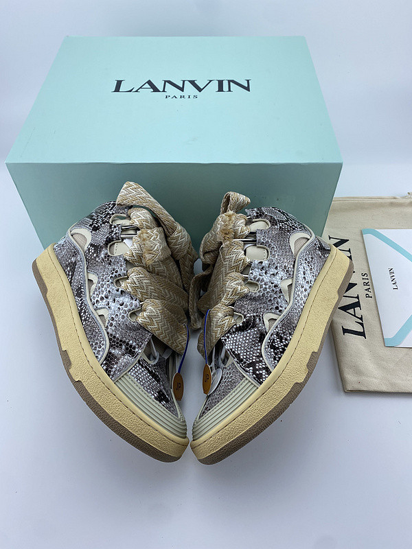 lanvin curb sneaker