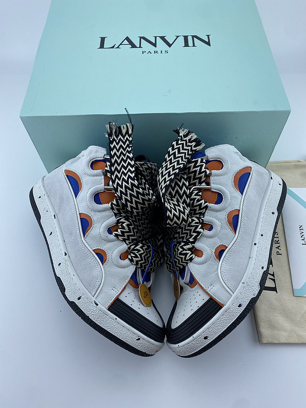 lanvin curb sneaker