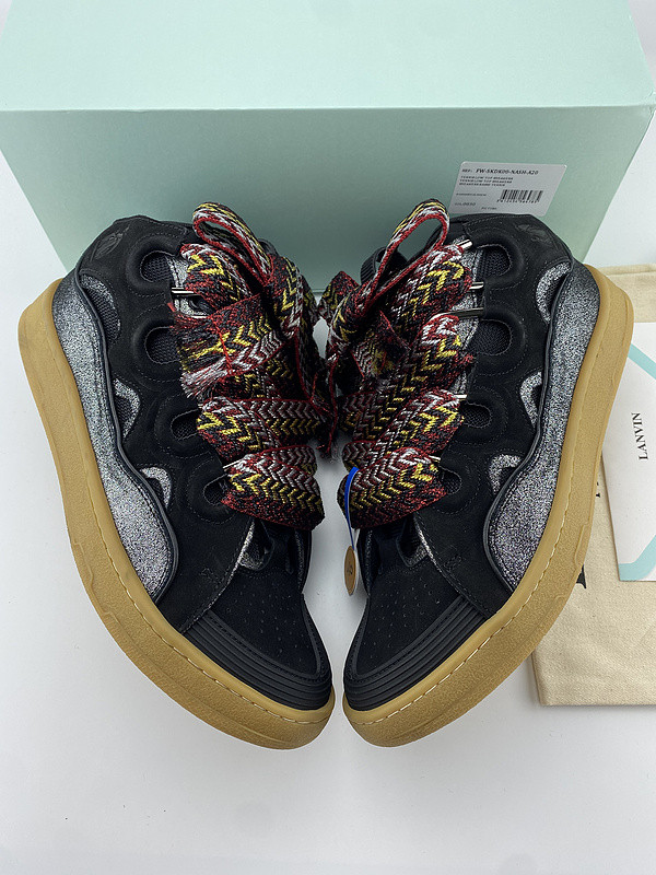 lanvin curb sneaker