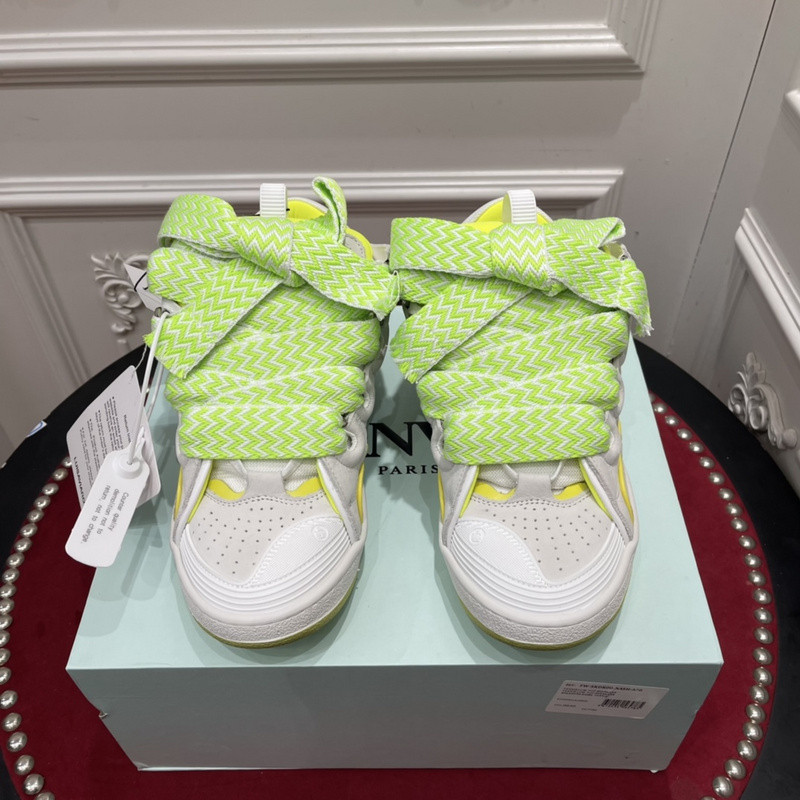 lanvin curb sneaker