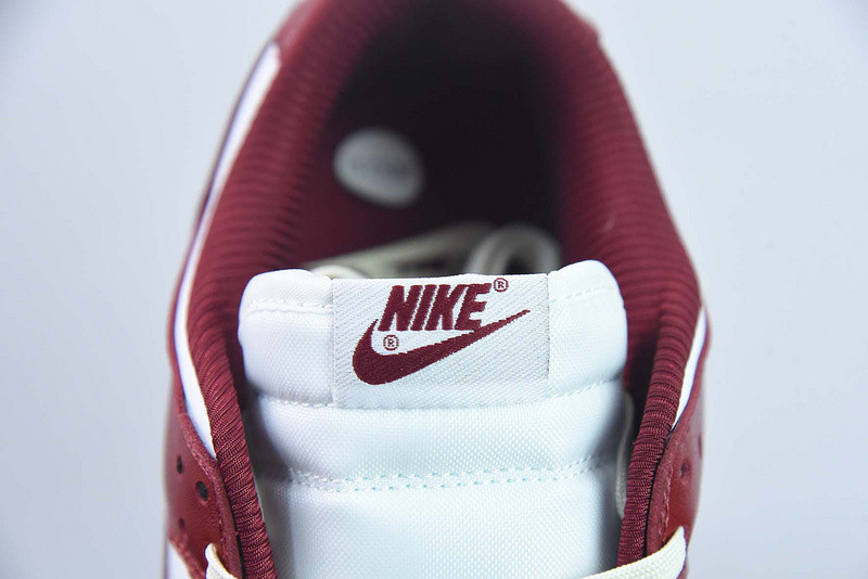 nike dunk low prm vintage team red (women
