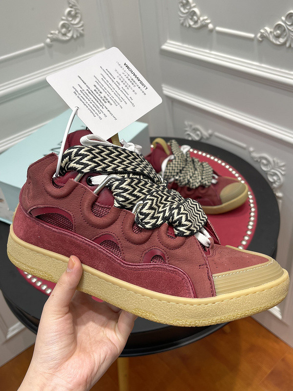 lanvin curb sneaker