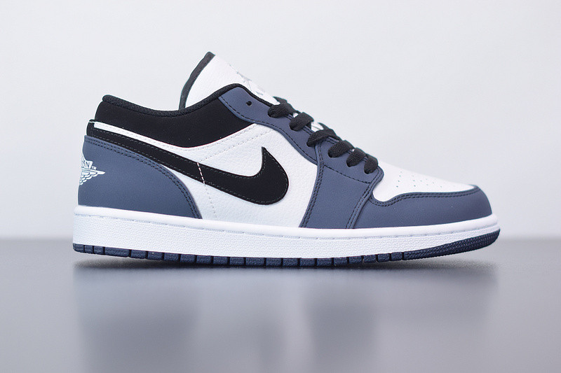 air jordan 1 low retro navy midnight white black 309192-101