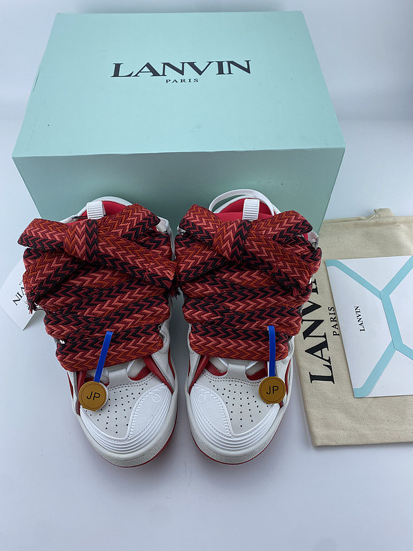 lanvin curb sneaker