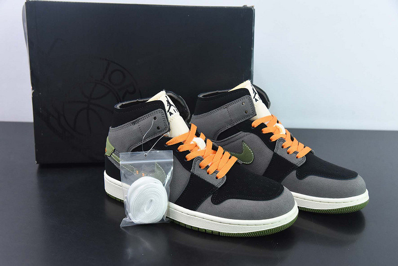 air jordan 1 mid se craft "halloween" fd6817-003