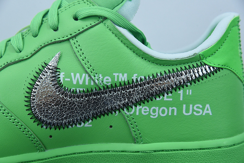 nike of x air force 1 low “light green spark” dx1419-300