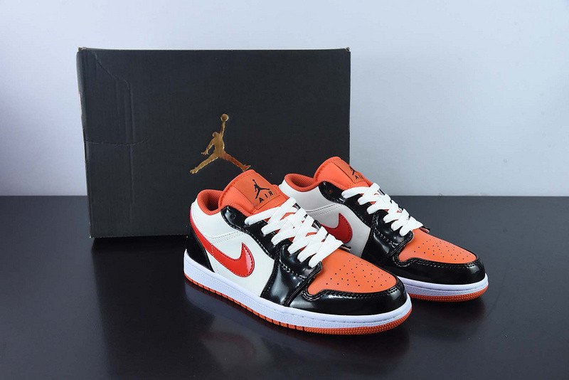 air jordan 1 low gs "halloween" dv1335-800