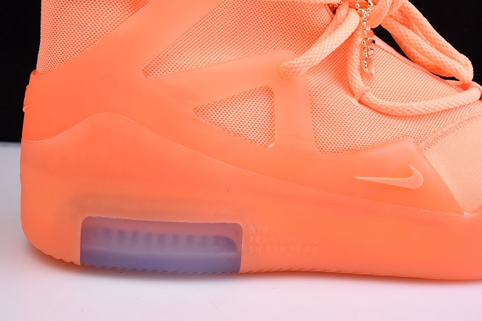 nike air fear of god 1 orange pulse ar4237-800