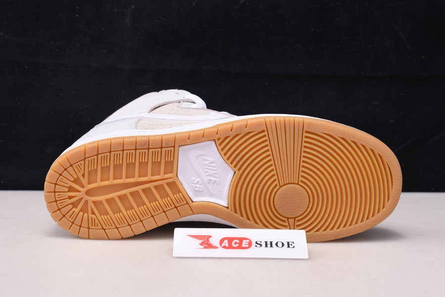 nike sb dunk high pro iso orange label unbleached natural da9626-100