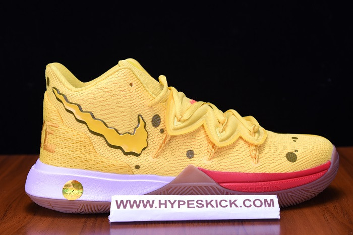 nike kyrie 5 spongebob squarepants ao2919-700