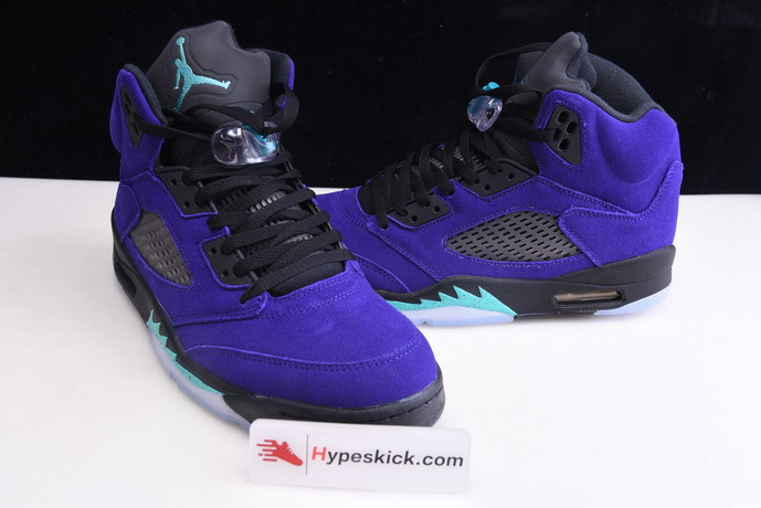 air jordan 5 retro "alternate grape" 136027-500
